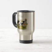 Foxhound Reisebecher (Vorderseite Links)