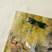 Foxhound Strandtuch (Beispiel)