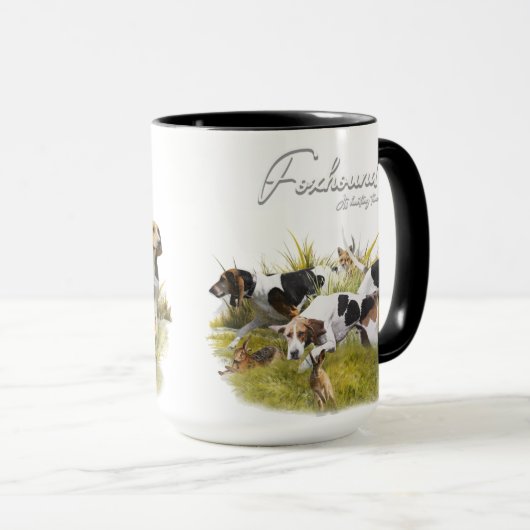 Foxhound Tasse (VorderseiteRechts)