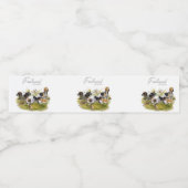 Foxhound Wasserflaschenetikett (Einzelnes Label)