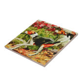 Foxhounds-English&American - im Herbstholz Fliese (Seite)