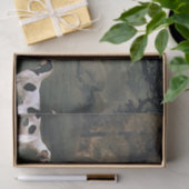 Foxhounds in einer ländlichen Landschaft (von Geor Seidenpapier (Geschenk)