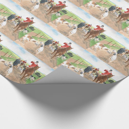 Foxhunt 3 geschenkpapier (Ecke)