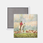Foxhunt Magnet (Vorderseite/Rückseite)