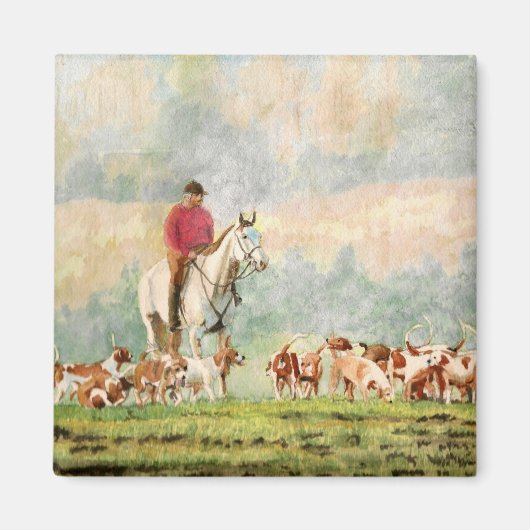 Foxhunt Magnet (Vorne)