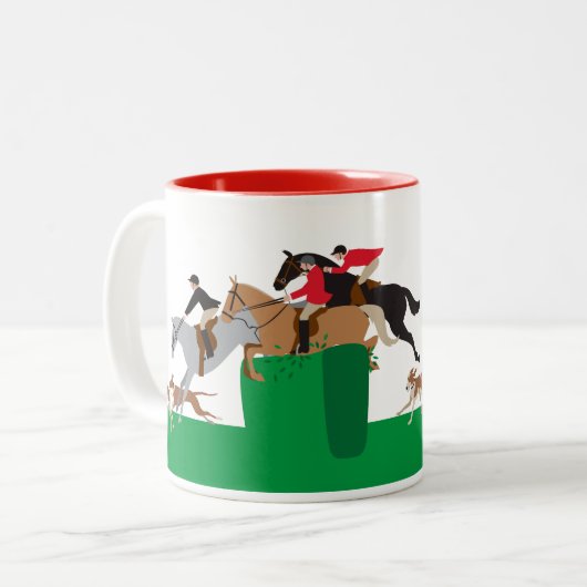 Foxhunt Tasse (Vorderseite Links)