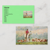 Foxhunt Visitenkarte (Vorne/Hinten)