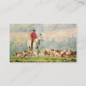 Foxhunt Visitenkarte (Rückseite)