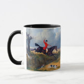 Foxhunting Clearing a Ditch John Herring Tasse (Links)