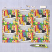 Foxi Moxi Ostern - Katze / Kitten Tissue Seidenpapier (Handwerk)