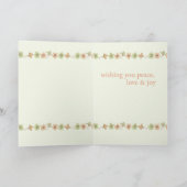 Foxie Holiday Card Feiertagskarte (Innenseite)
