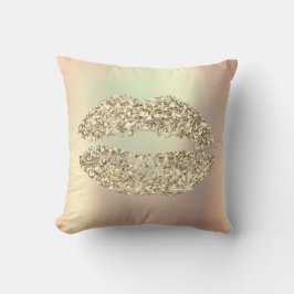 Foxier Gold Glitzer Kiss Lips Glam Makeup Kupfer Kissen