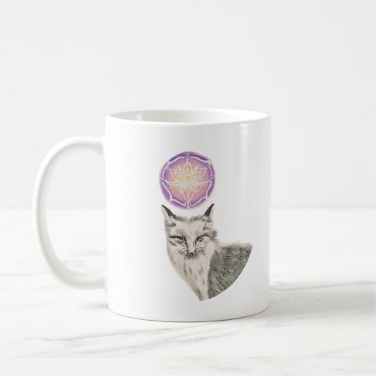 Foxmandala-Tasse Kaffeetasse (Links)