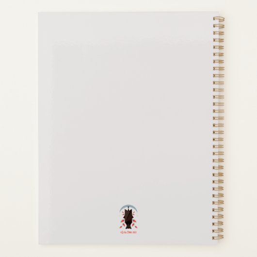 Foxplanner 8,5 x 11 planer (Rückseite)