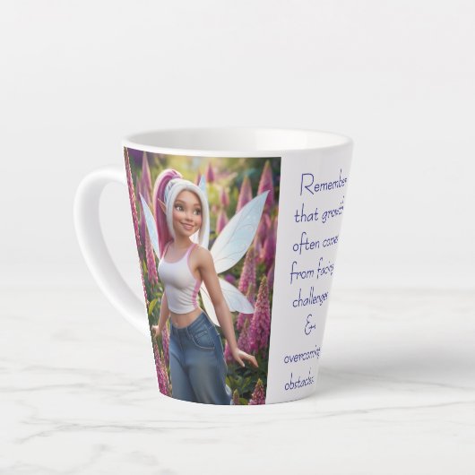 Foxtail Blume Fairy Milchtasse (Linke Ecke)