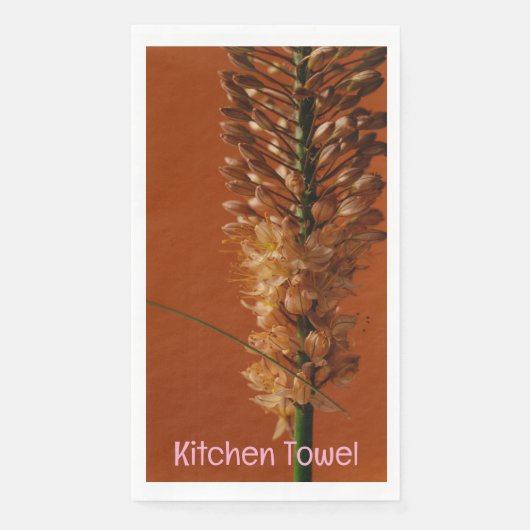 Foxtail Lily Kitchtuch Serviette (Vorderseite)