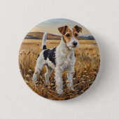 Foxterrier Button (Vorderseite)