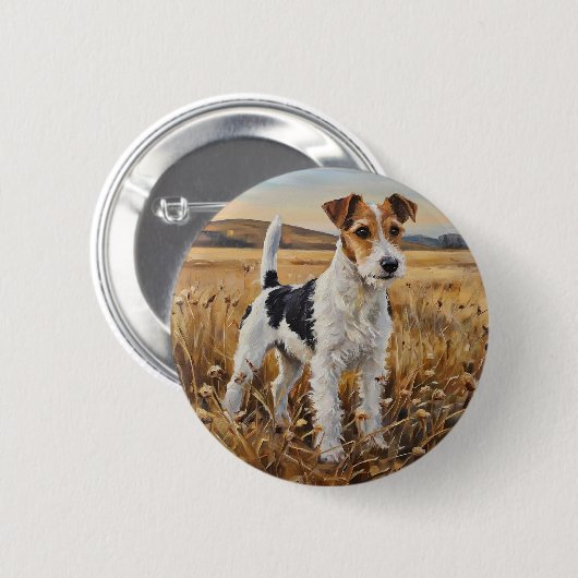 Foxterrier Button (Vorne & Hinten)