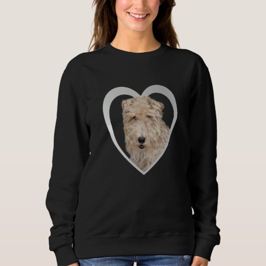 Foxterrier  Dog Heart   Drahthaar  Fox Terrier  2 Sweatshirt (Vorderseite)