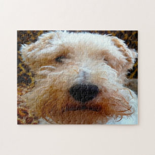 Foxterrier Hund. Puzzle