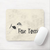 Foxterrier Mousepad (Mit Mouse)