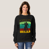 Foxtrot Dancing Couple Vintag Sweatshirt (Vorne ganz)