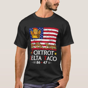 Foxtrot Delta Taco 8647 Los geht's Taco Us Flag Wi T-Shirt