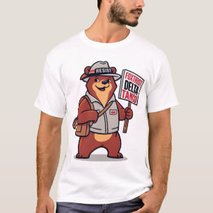 Foxtrot Delta Tango Bear Funny T-Shirt