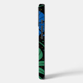 Foxtrot Delta Tango Blume Boho Case-Mate iPhone Hülle (Rückseite / Links)