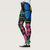 Foxtrot Delta Tango Blume Boho Leggings (Links)