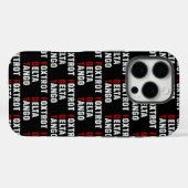 Foxtrot Delta Tango Case-Mate iPhone Hülle (Rückseite (Horizontal))