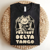 Foxtrot Delta Tango FDT Bear Anti-Trump politisch Tri-Blend Shirt