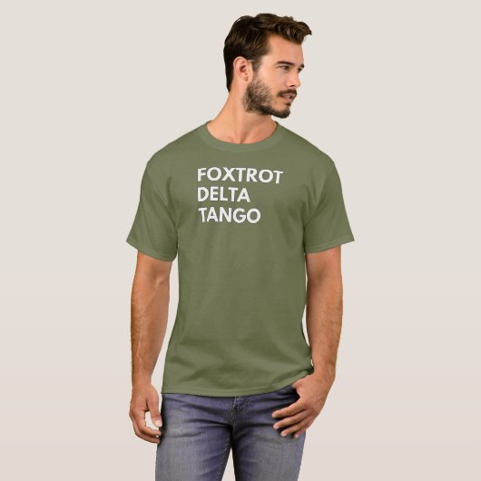 FOXTROT DELTA TANGO FDT T-Shirt (Vorne ganz)