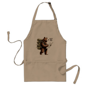 Foxtrot Delta Tango Funny Bear Schürze