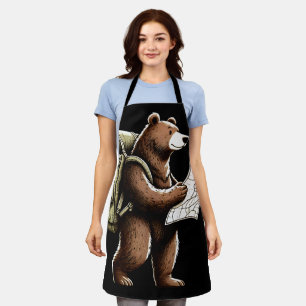 Foxtrot Delta Tango Funny Bear Schürze