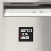 Foxtrot Delta Tango Magnet (In Situ (Geschirrspüler))