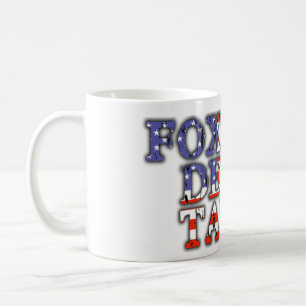 Foxtrot Delta Tango Patriotische Flagge Kaffeetasse