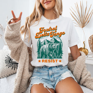 Foxtrot Delta Tango RESIST Bären Naturpark T-Shirt