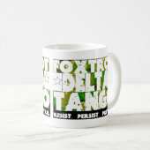 FOXTROT DELTA TANGO - Resist, Persist, Präsident Kaffeetasse (VorderseiteRechts)
