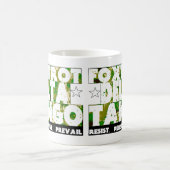 FOXTROT DELTA TANGO - Resist, Persist, Präsident Kaffeetasse (Mittel)