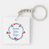 Foxtrot Delta Tango Schlüsselanhänger (Rückseite)