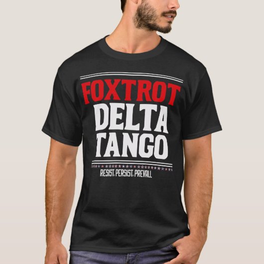Foxtrot Delta Tango Smokey Bear T-Shirt (Vorderseite)