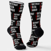 Foxtrot Delta Tango Socken (Gewinkelt)