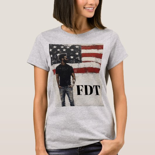 Foxtrot Delta Tango T - Shirt (Vorderseite)