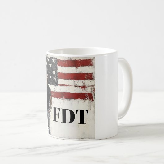 Foxtrot Delta Tango Tasse (VorderseiteRechts)