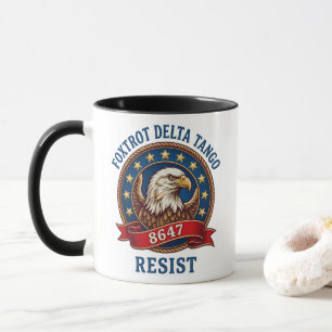 Foxtrot Delta Tango Widerstehen Tasse