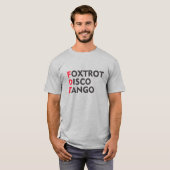 FOXTROT DISCO TANGO FDT T-Shirt (Vorne ganz)