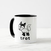 Foxtrot Kaffee-Tasse Tasse (Vorderseite Links)