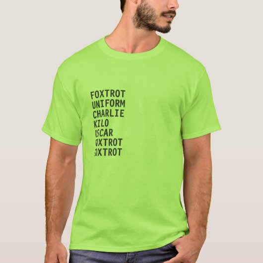 FOXTROT… T-Shirt (Vorderseite)
