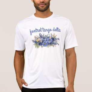 Foxtrot Tango Delta Groovy Retro Lustig ,foxtrot d T-Shirt